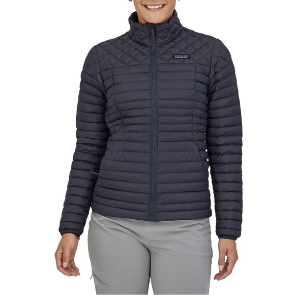 Patagonia Jackets & Blazers - Patagonia Women's AlpLight Down Jacket Smolder Blue Slim Fit Zipper Size L